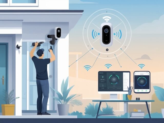 Security Camera Wiring